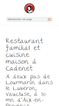 Mobile Screenshot of chez-felicien.com